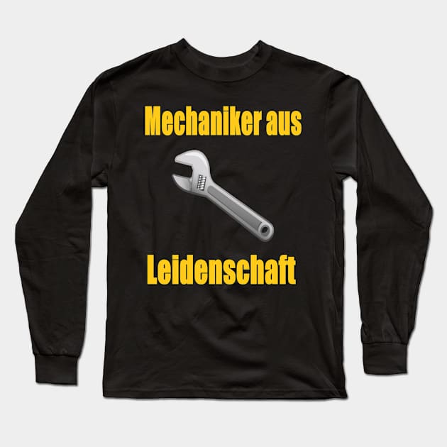 Mechaniker aus Leidenschaft Long Sleeve T-Shirt by NT85